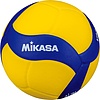 Мяч вол. MIKASA V330W, р.5, синт.кожа (ПУ), 18 пан., оф. парам. FIVB,клееный, бут.кам, желто-синий